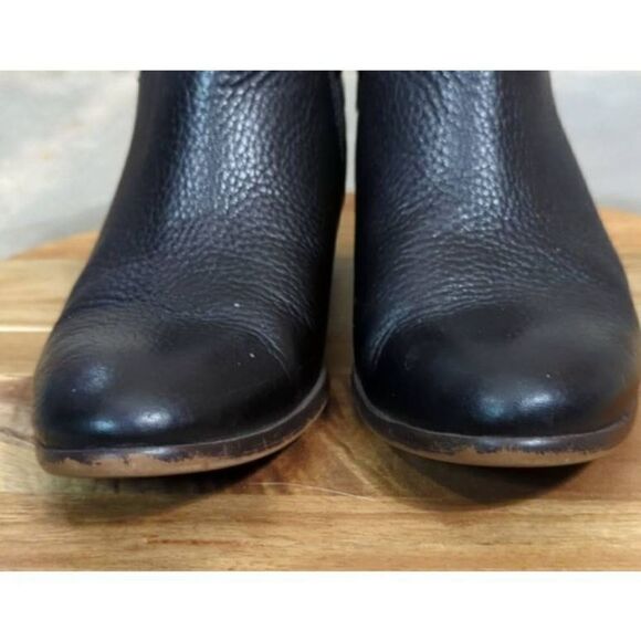 Sam Edelman Petal Black‎ Leather Bootie Size 6.5 - Picture 2 of 15